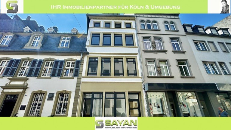 Hausansicht Trier Haus SAYAN Immobilien -Historischer & kernsanierter Altbau in direkter Nachbarschaft zum Karl-Marx-Haus-