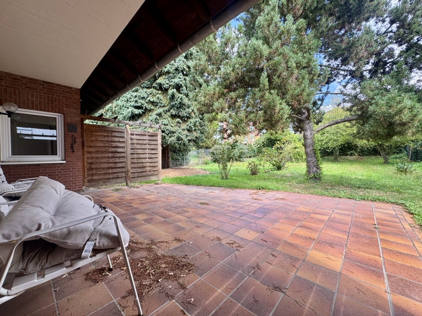 Blick von der Terrasse Einfamilienhaus D�ren