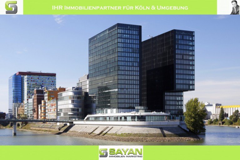 Die Hafenspitze_Sayan D�sseldorf B�rofl�che SAYAN IMMOBILIEN ** 360� Blick inklusive Vollausstattung an der D�sseldorfer HAFENSPITZE **