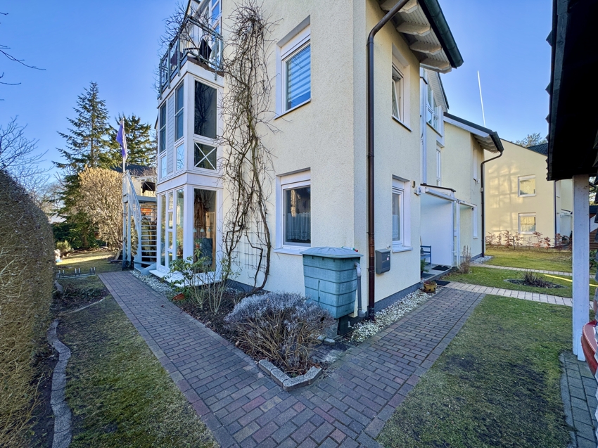 Eck-Ansicht Doppelhaush�lfte Zeuthen