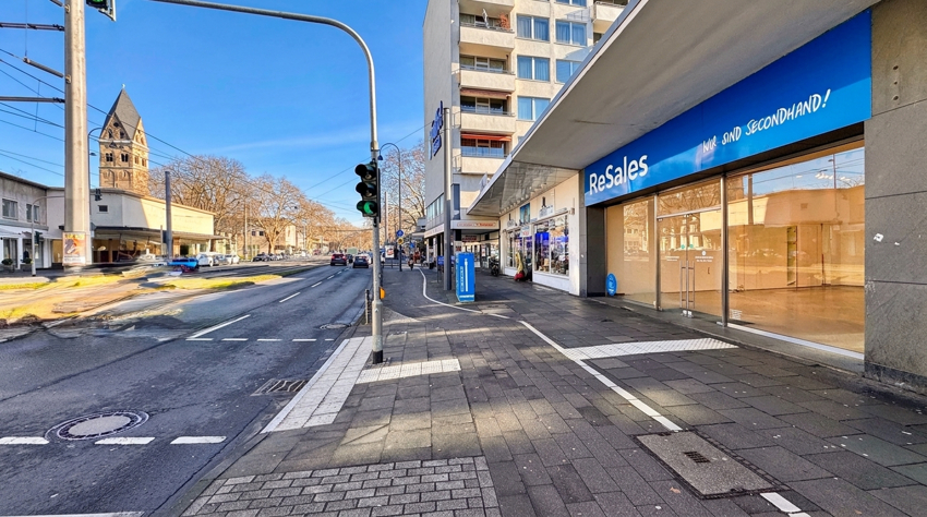 Stra�enansicht II Ladenlokal K�ln