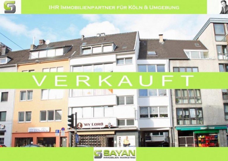 Hausansicht2_Sayan_neu K�ln Mehrfamilienhaus SAYAN IMMOBILIEN *** RENDITECHANCE IN HEUMARKTN�HE ***