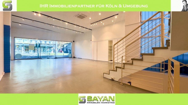Innenansicht K�ln Ladenlokal SAYAN Immobilien K�ln - Top-Ladenlokal mit 280 m� Nutzfl�che in beliebter Rudolfplatzn�he -
