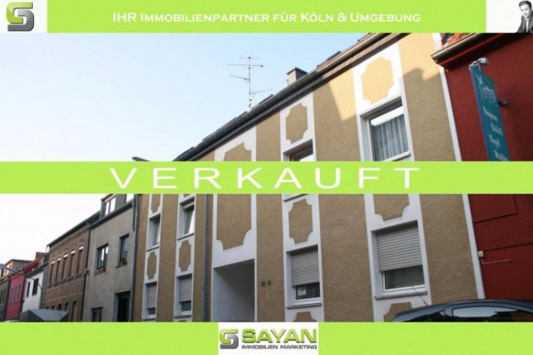 Hausansicht_Sayanneu K�ln Mehrfamilienhaus SAYAN IMMOBILIEN ** Mehrfamilienhaus an der k�lschen Riviera - VERKAUFT **