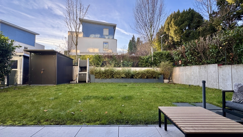Blick zum Garten Etagenwohnung H�rth